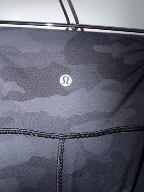 Lululemon Black Gray Camo Leggings